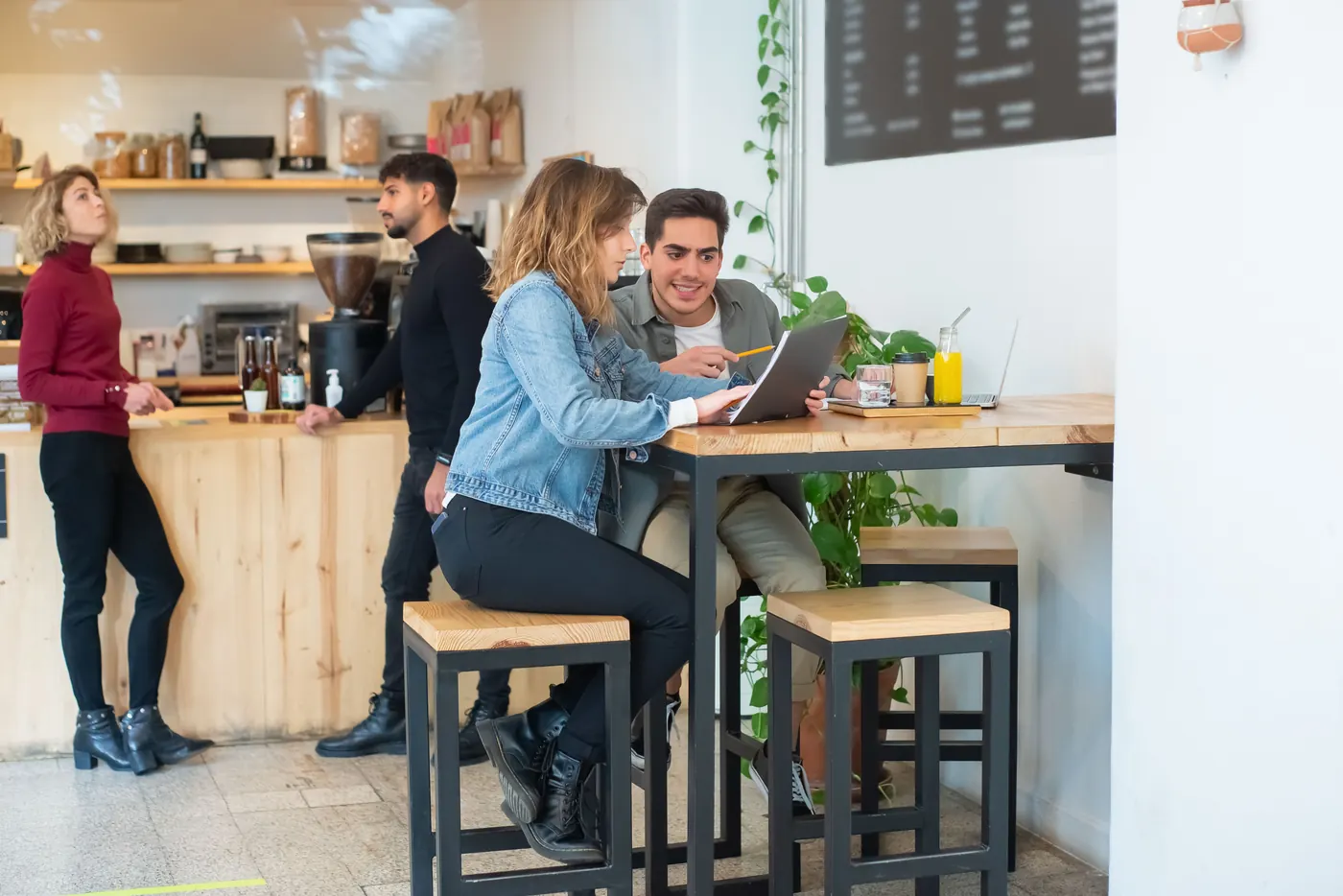 Mentorship at the café